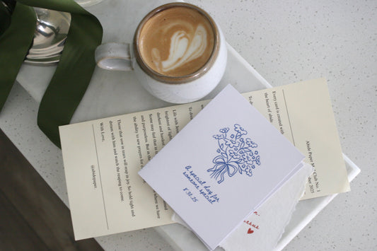 "A Special Day" Floral Greeting Card