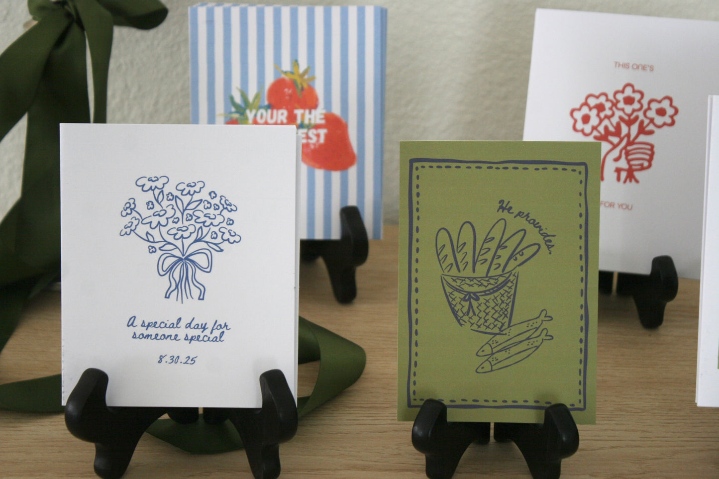 "A Special Day" Floral Greeting Card