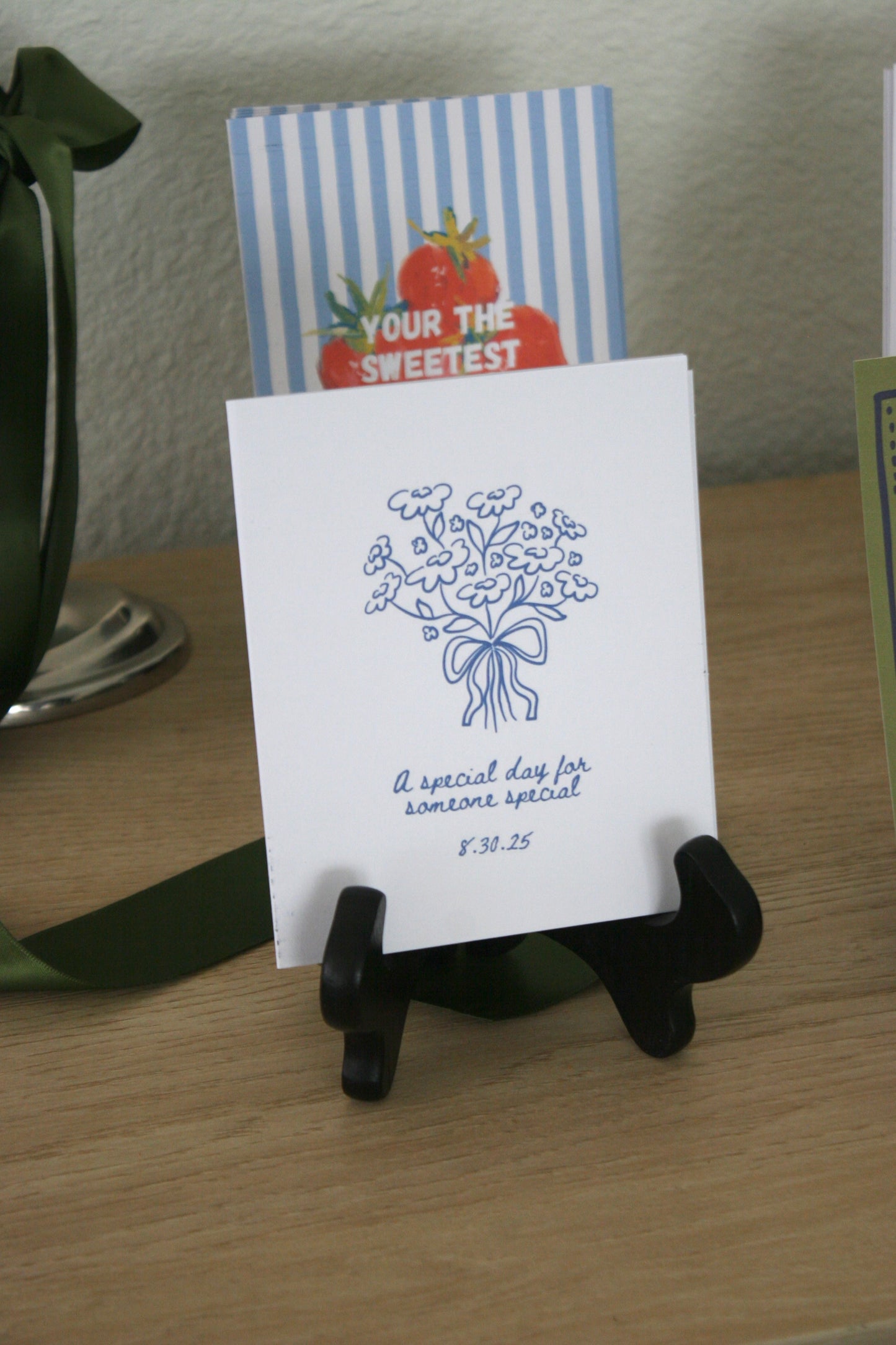 "A Special Day" Floral Greeting Card