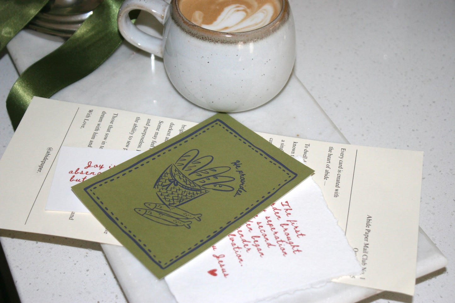 "He Provides" Greeting Card